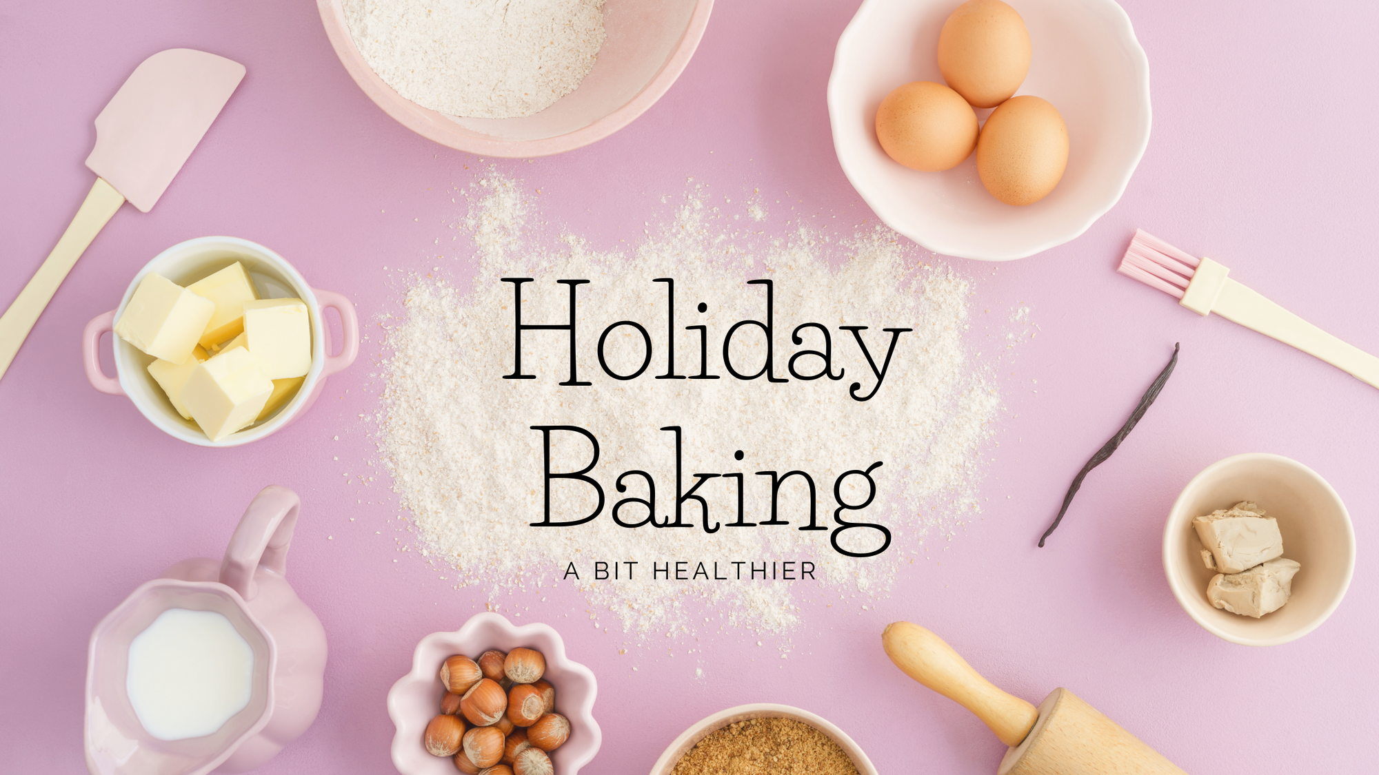 Christmas Baking without artificial dye (plant-based)
