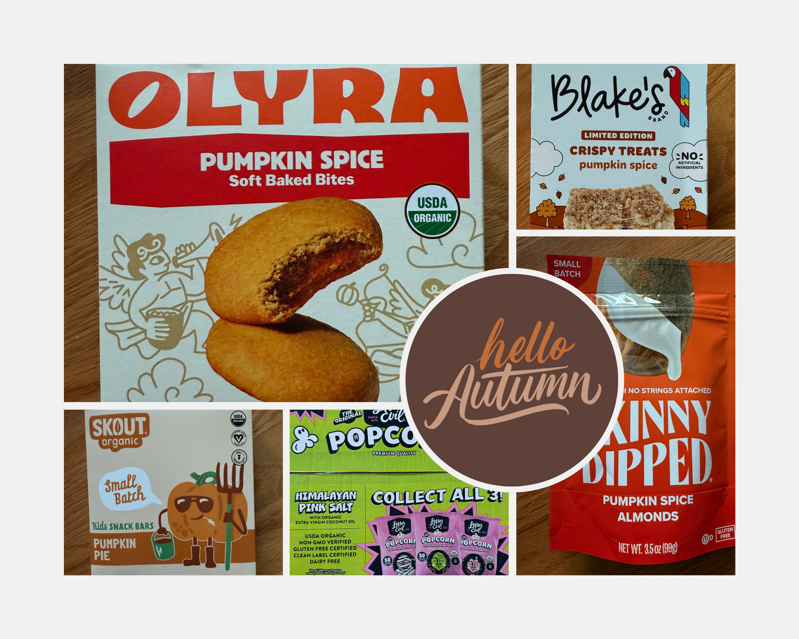 pumpkin flavor snacks