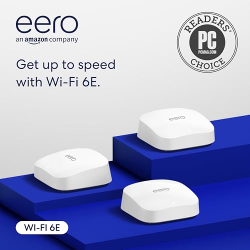 Amazon eero Pro 6E mesh wifi router (newest model) - 2.5 Gbps