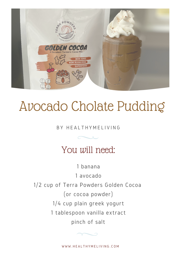 Avocado Chocolate Pudding