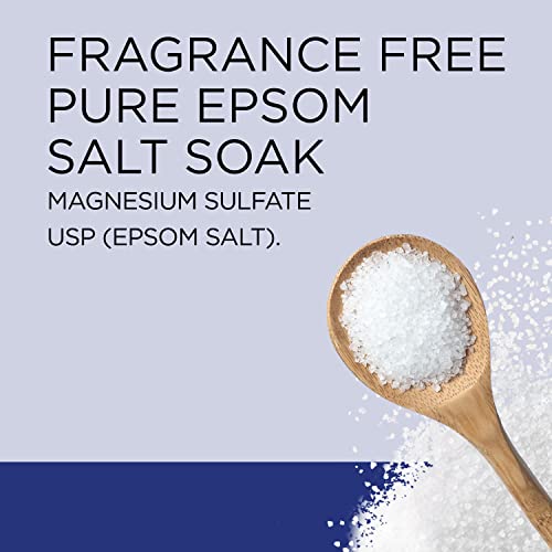 Dr Teal&#39;s Epsom Salt Magnesium Soak, Fragrance-Free, 4 lbs