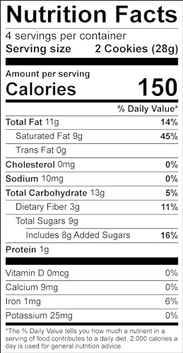 Emmy&#39;s Organics Gingerbread Coconut Cookies, 6 oz, (Pack of 2)