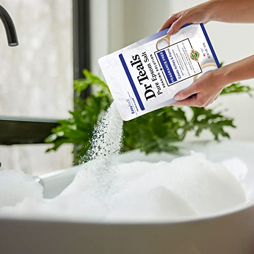 Dr Teal&#39;s Epsom Salt Magnesium Soak, Fragrance-Free, 4 lbs