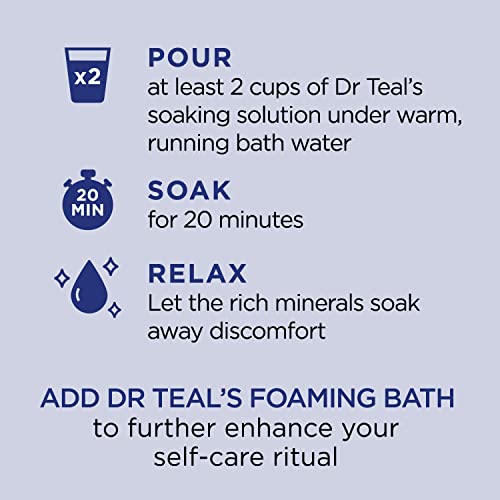 Dr Teal&#39;s Epsom Salt Magnesium Soak, Fragrance-Free, 4 lbs