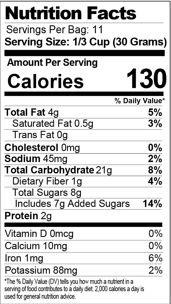 The Safe + Fair Food Company Honeycrisp Apple Pie Granola - Vegan - 12oz