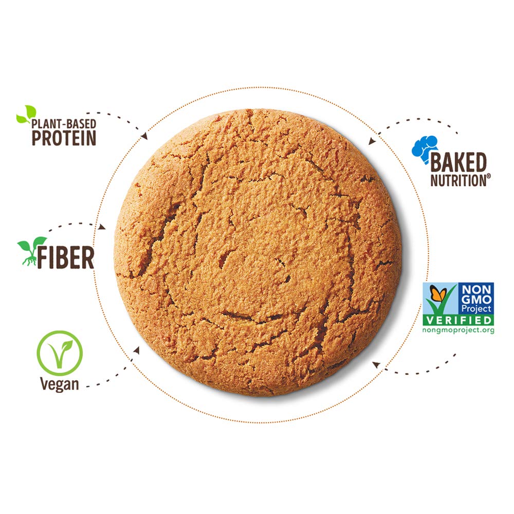 Lenny & Larry's Protein Cookie Pumpkin Spice, 16g Plant Protein, 12 Pack