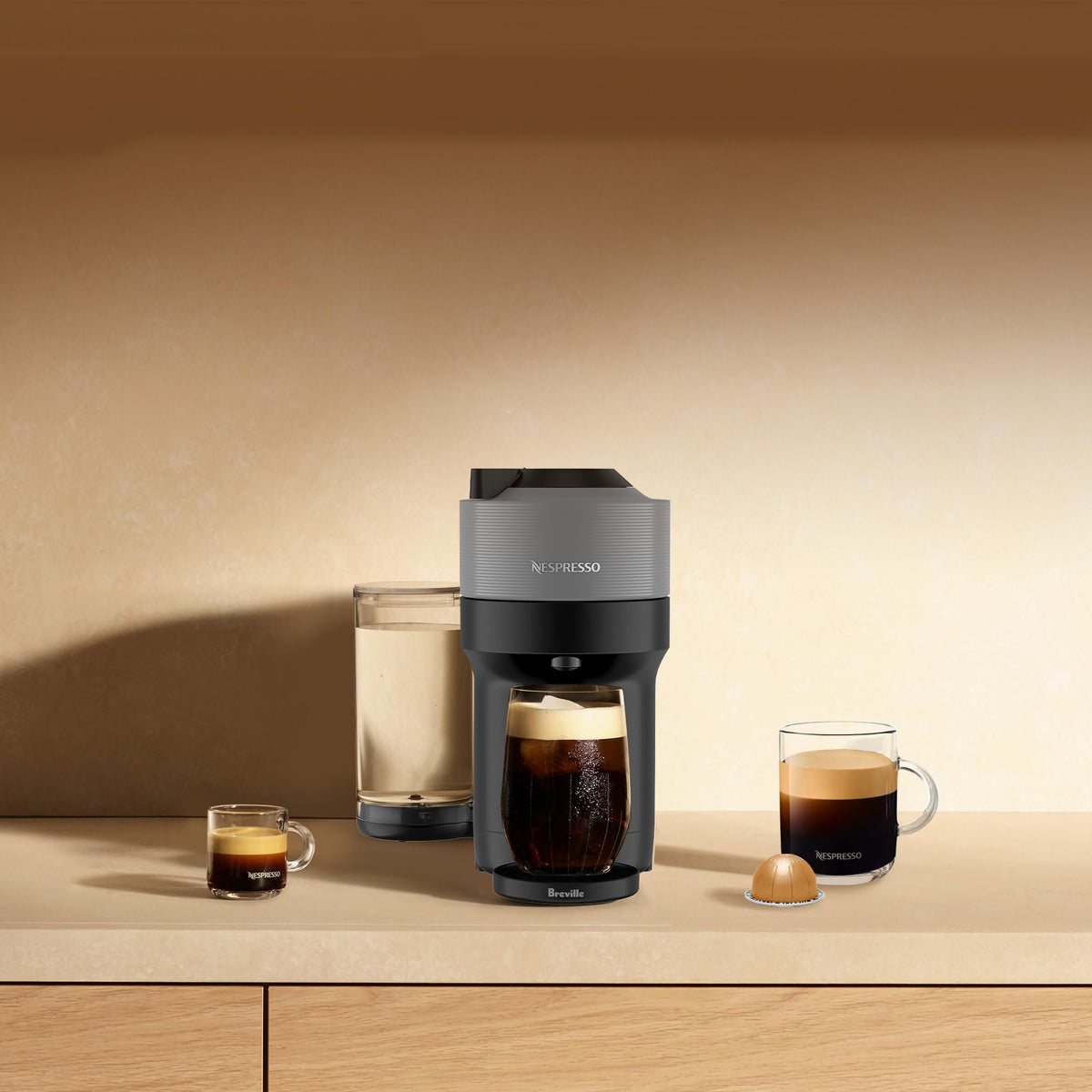 Nespresso Vertuo POP+ by Breville, Dark Grey