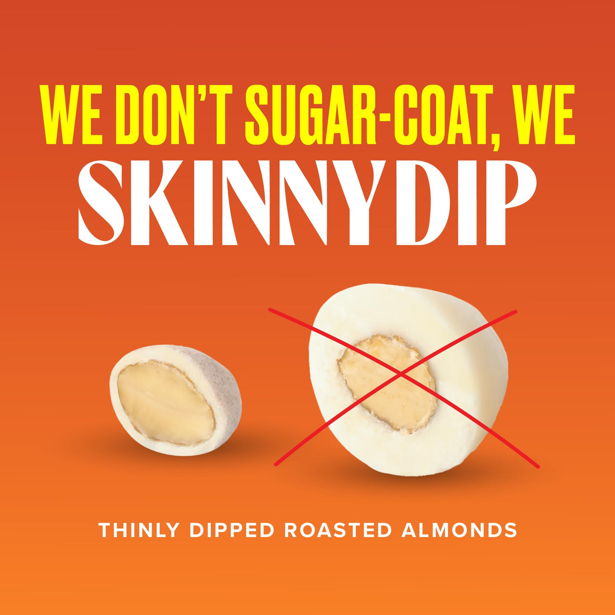 SkinnyDipped Pumpkin Spice Almonds, 3.5oz Bags | 5 Pack