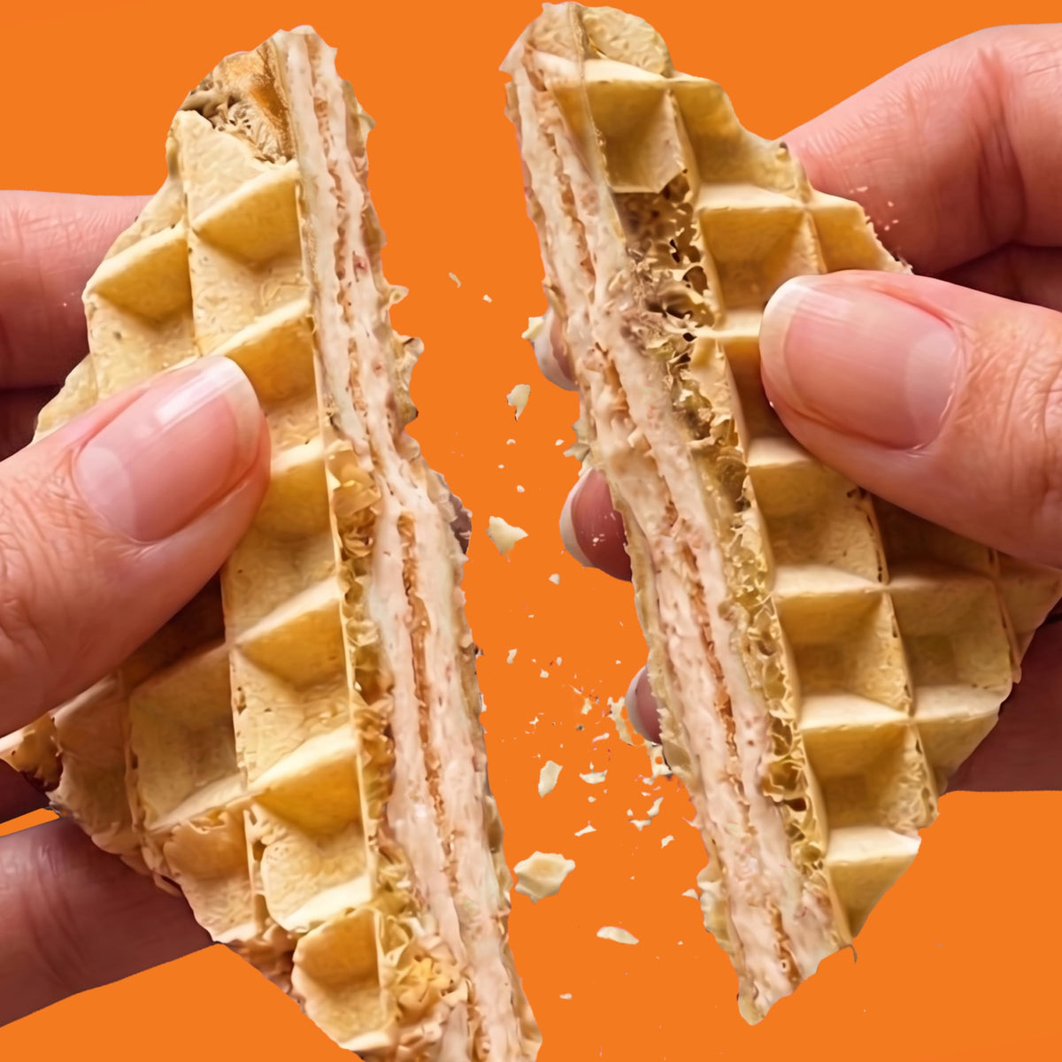 Rip Van Pumpkin Spice Keto Wafer Cookies, Healthy Vegan Snack, Non-GMO, Low Carb, Low Sugar (1g), Low Calorie, 16 Count