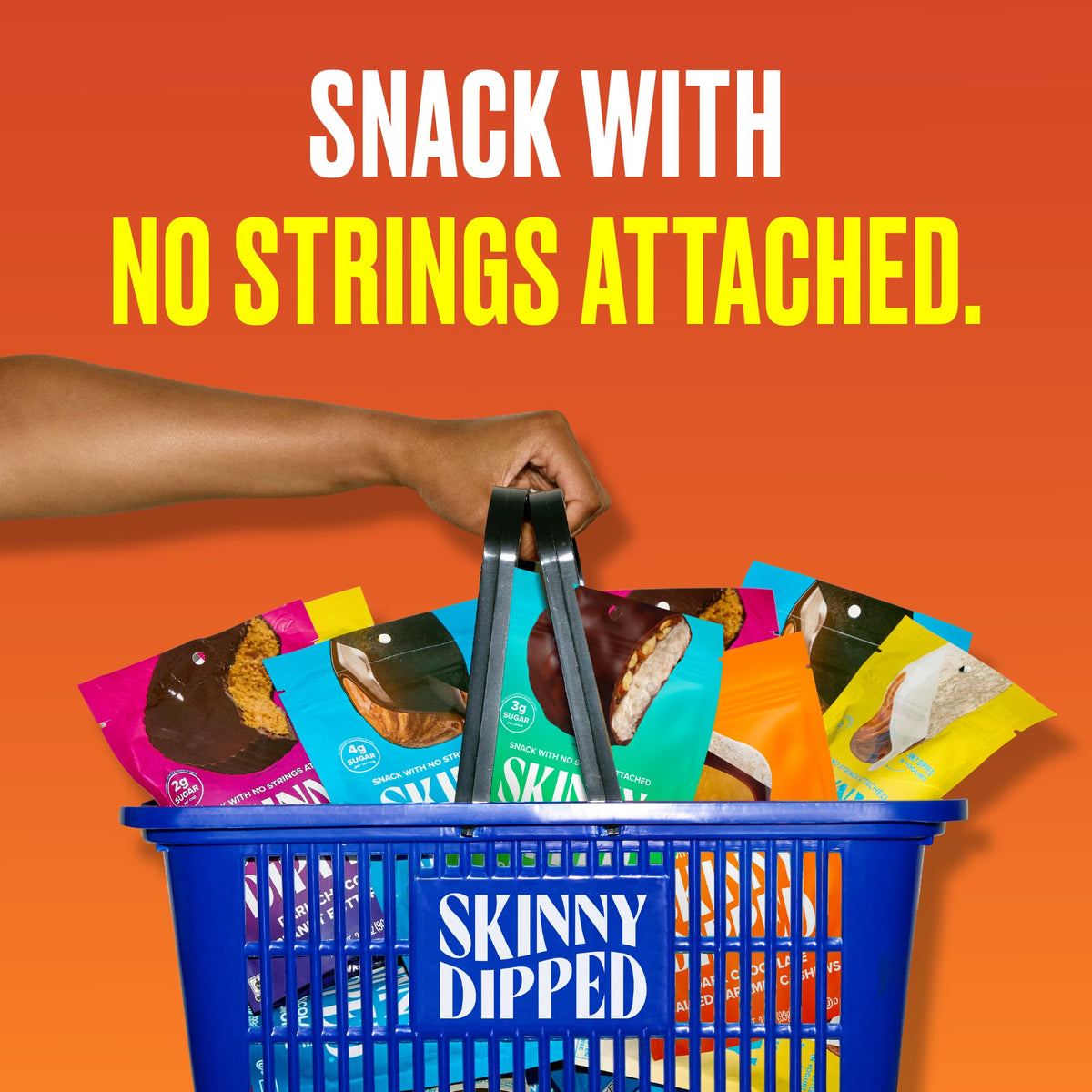 SkinnyDipped Pumpkin Spice Almonds, 3.5oz Bags | 5 Pack