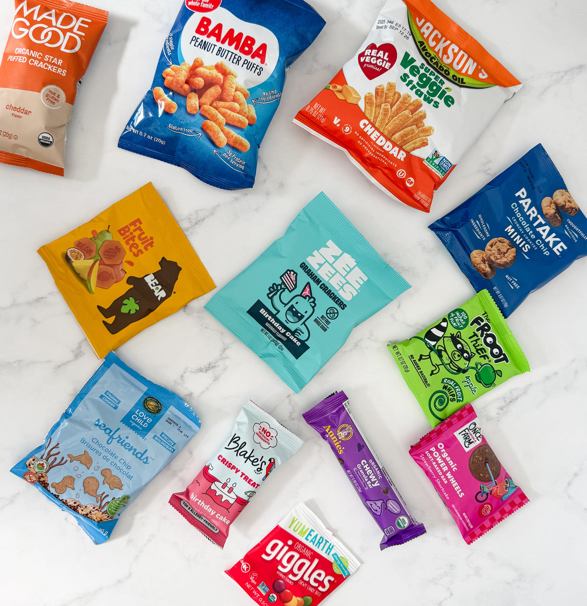 Kids and Family on-the-go Snack Box