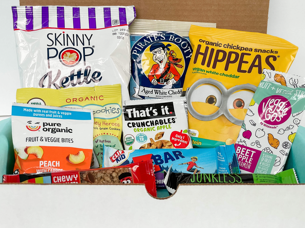 30 Snacks - Delivered Monthly – GREAT Kids Snack Box